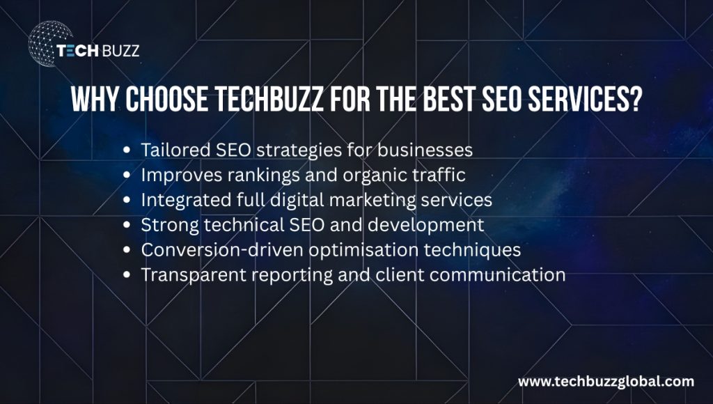 Why choose TechBuzz for the Best SEO Services