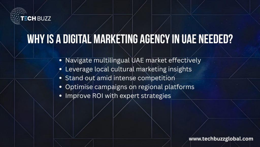 Why is a Digital Marketing Agency in UAE Needed