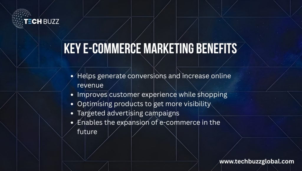 Key E-Commerce Marketing Benefits Key E-Commerce Marketing Benefits