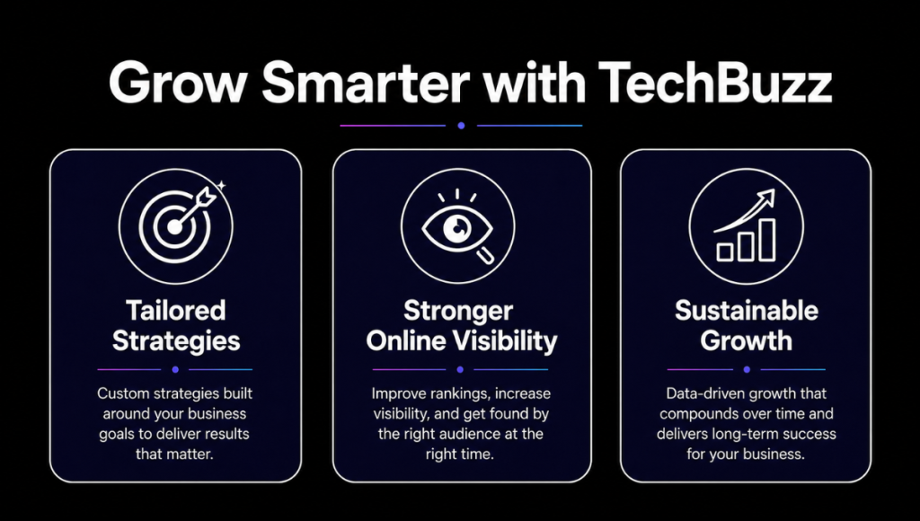 Grow Smarter with TechBuzz
