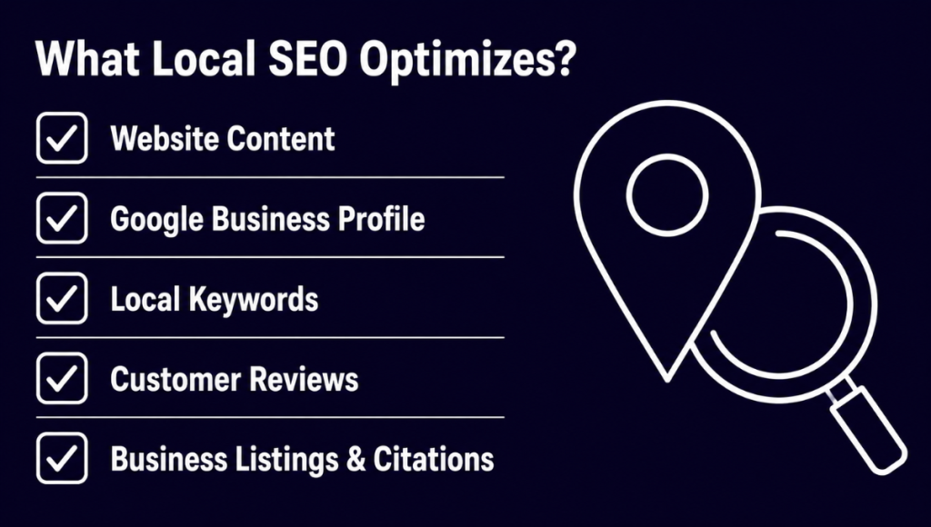 What Local SEO Optimizes? What Local SEO Optimizes?