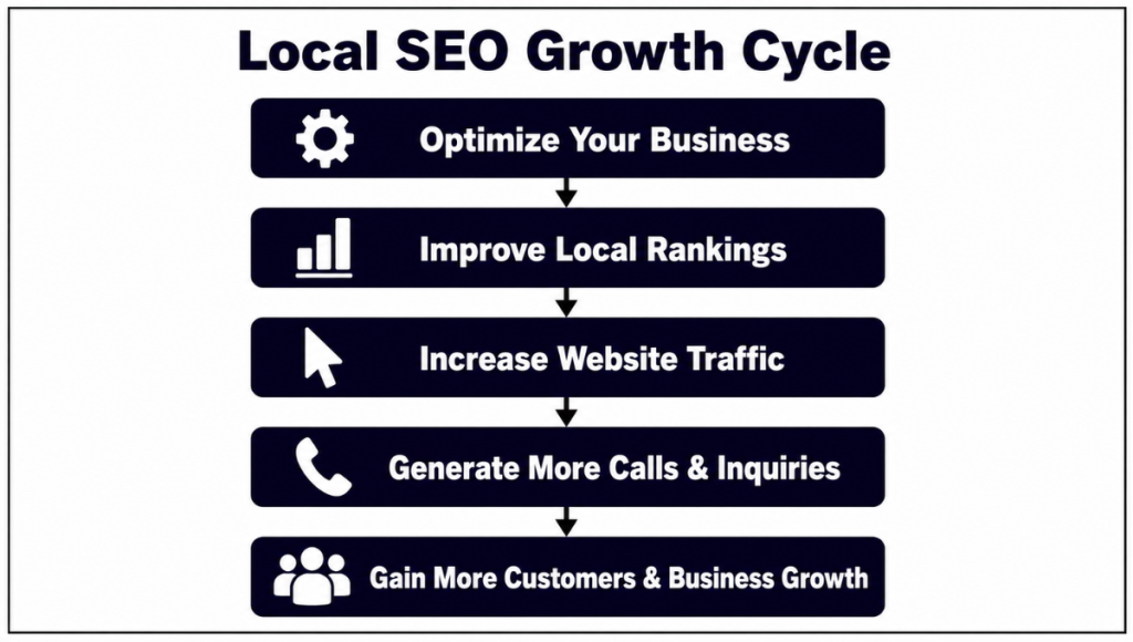 Local SEO Growth Cycle Local SEO Growth Cycle