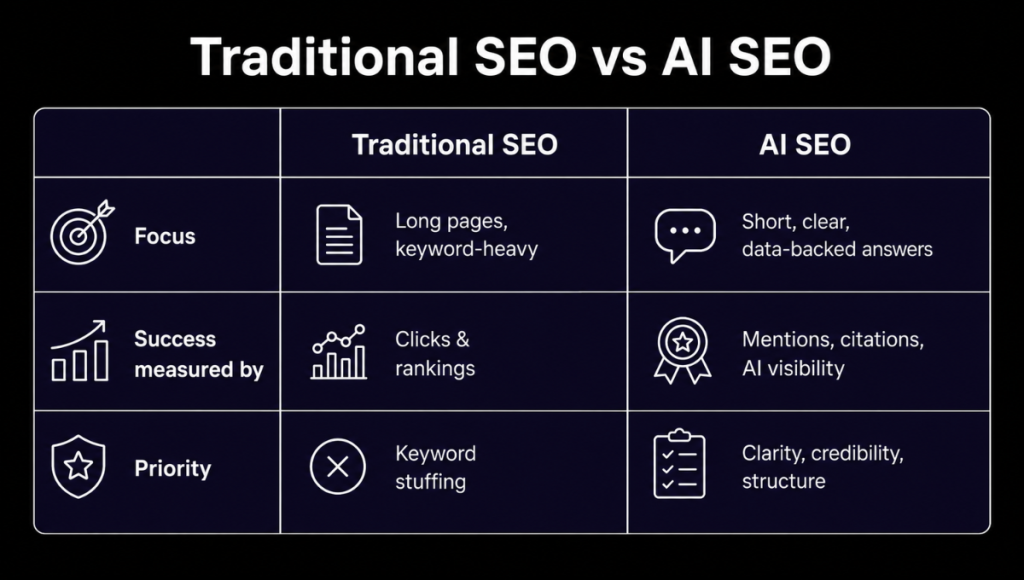 How It's Different From Traditional SEO