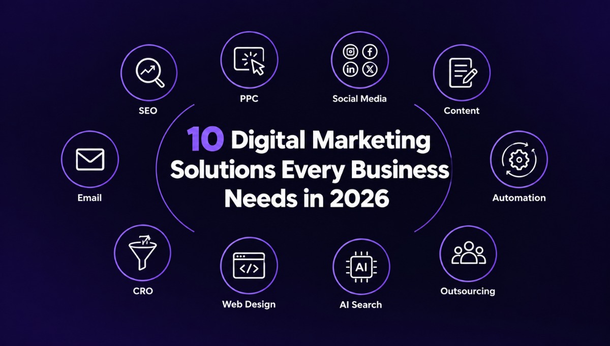 10 Digital Marketing Solutions Every Business Needs in 2026