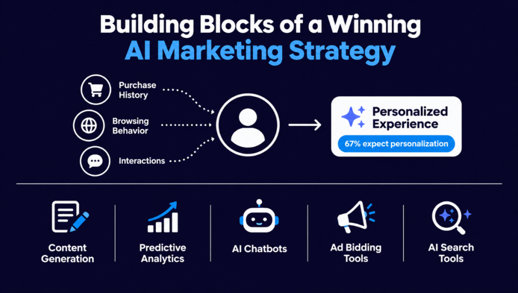 Building Blocks of a Winning AI Marketing Strategy