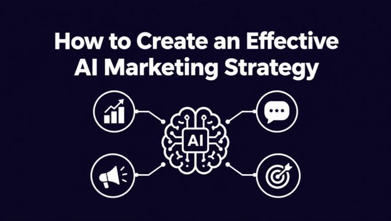 How to Create an Effective AI Marketing Strategy